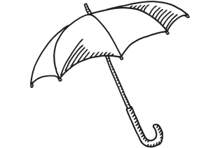 umbrella graphic
